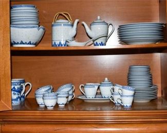 72. Set of Porcelain Dishware