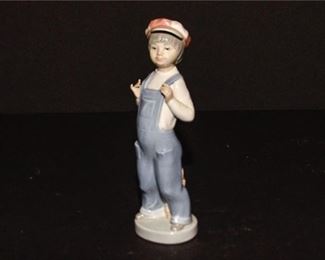 157. Lladro Boy from Madrid Figurine