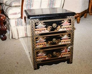 167. Chinese Mosaic Chest of Drawers