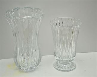 220. Two 2 Glass Vases