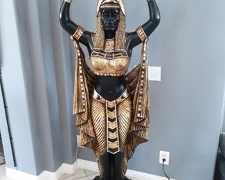 Large Egyptian statue