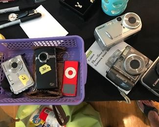 Assorted cameras - mostly digital 