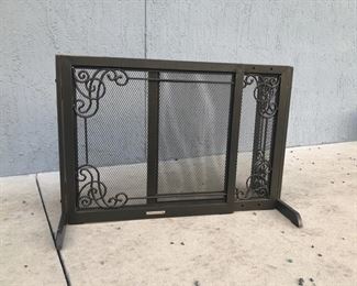 Frontgate brand Fireplace Screen. Asking $300