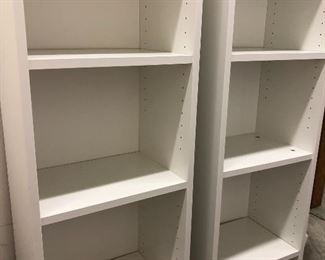 Ikea bookshelves - Pair H80" x D 11" x W16" $24/each 