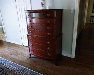 Antique mahogany Chest of Drawers - $495