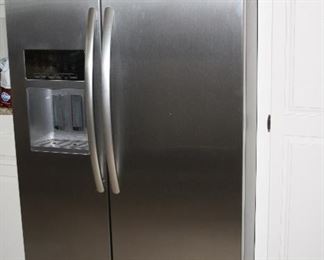 KitchenAid Stainless Steel Refrigerator - $550 