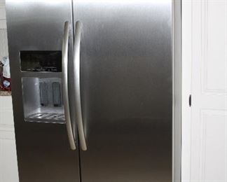 KitchenAid Stainless Steel Refrigerator - $550