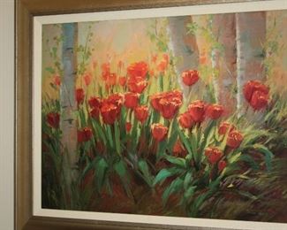 original Oil Painting by Tricia May 33" x 24" - $850