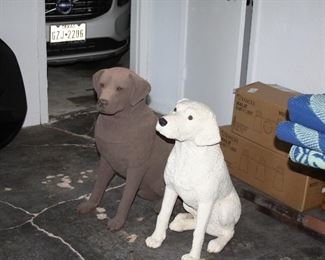 Dog Statues - $75 each