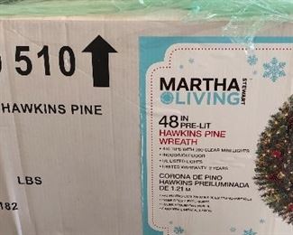 Martha Living Wreath