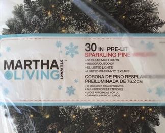 Martha Living Wreath