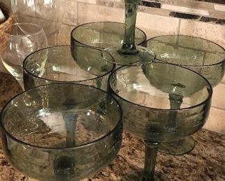 Margarita Glasses made for Poolside...plastic, but look like the real thing.