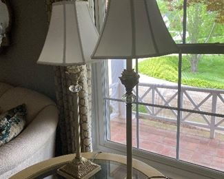 2 lamps matching living room $55 both