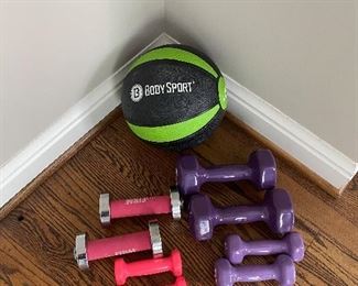 weights and weight ball $30