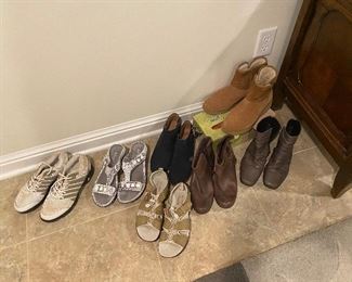 Lot of women's shoes size 7.5 (Several pictures) $20 all shoes