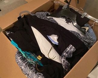Box of women's clothes size medium or 1-2 $20 all