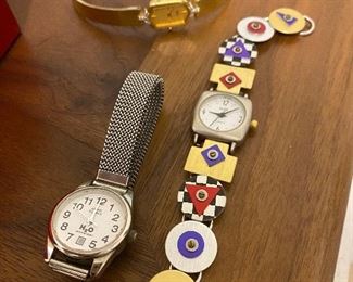 Lot of 3 watches seiko, etc $10 all three