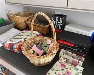 Baskets, cooler books and more $20