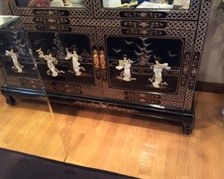 detail on cabinets