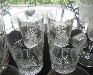 Set of 4 waterford glasses