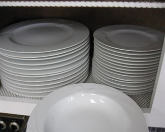 Mikasa "Classic Fleur" 12 dinner plates, 16 salad plates, and 1 bowl