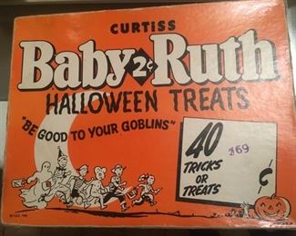 Trick or Treat? Since when were Candy Bars 2-cents? & 40 of them for .69!!! Box is a collectible Beauty but MT!