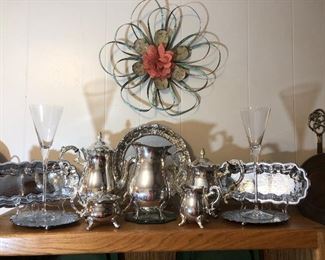 Silver Plate Serving Pieces