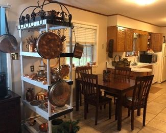 Copper Collection, Antique, Vintage & New Pieces