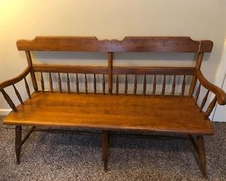 Hard Rock Maple Bench