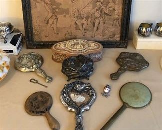 Antique Hand Mirrors