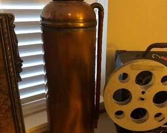 2nd Antique Copper Fire Extinguisher