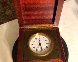 Antique Tiffany Box Clock