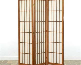 3-Panel Shoji Style Screen Room Divider