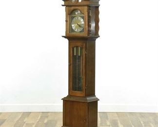 Federal Style Tempus Fugit Grandfather Clock