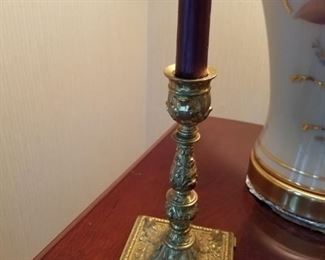 pair candlestick holders