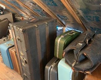 Vintage suitcases