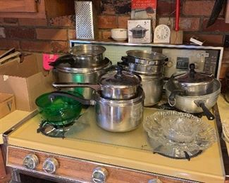 lots of pots & pans