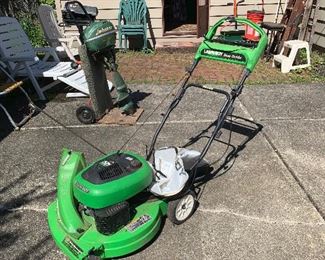 LawnBoy mowere & misc yard equip