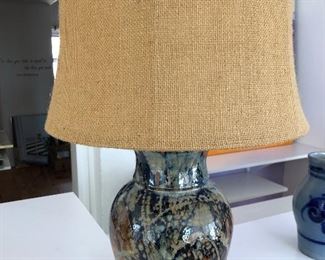 Studio Art Pottery Lamp - $150
