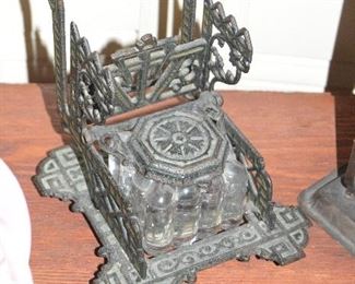 Cast Iron Ink Well