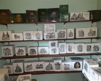 Dickens Village and accessories. Large collection. All retired.