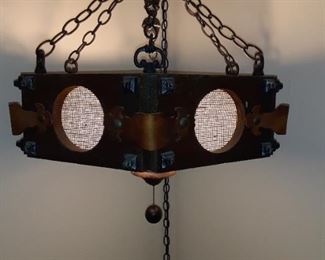 Vintage hanging lamp-Spanish style