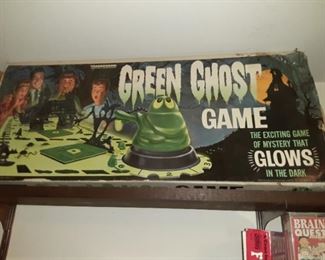 Green ghost vintage game