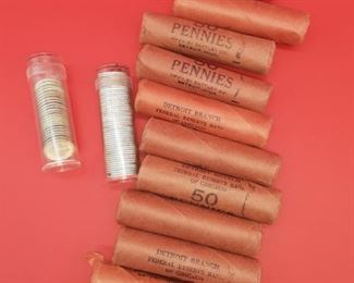 1963 uncirculated pennies