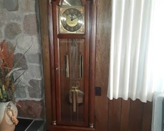 $90, Howard Miller grandmother's clock 79 inches tall excellent condition