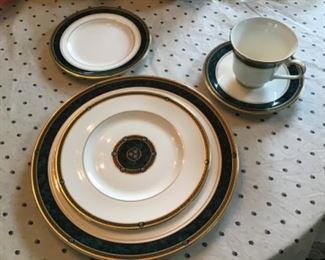 Set of 19 plus serving pieces - Royal Daulton Biltmore Dishes - $850------------ hard to find this many !!! 