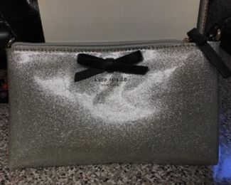 small Kate Spade glitter bag with strap $28
