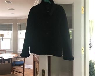 Short shearling coat size 16 $99