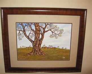 $250 - Original Painting by Ben Agbenyega /Ben Agbee 30 x 24 framed 