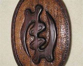 $30 - Wood Carving 22 x 15